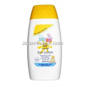 ベビーセバメド　Spf 50 ベビーローション, 日焼け止めローション, 200ml, ボトル